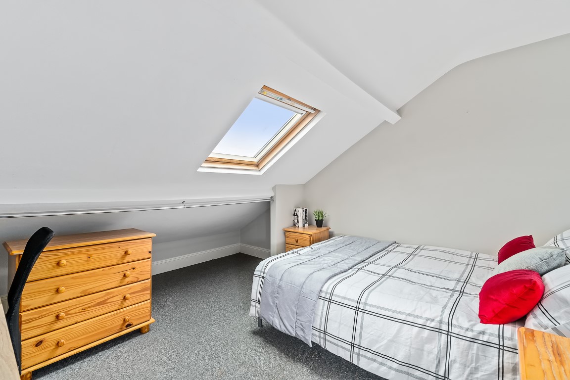 Bedroom in our 7-bedroom shared student property on Furzehill Road, Plymouth