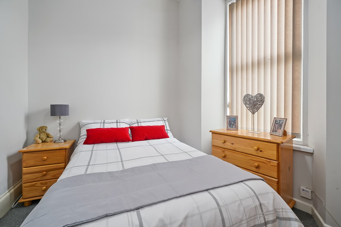 Bedroom in our 7-bedroom shared student property on Furzehill Road, Plymouth