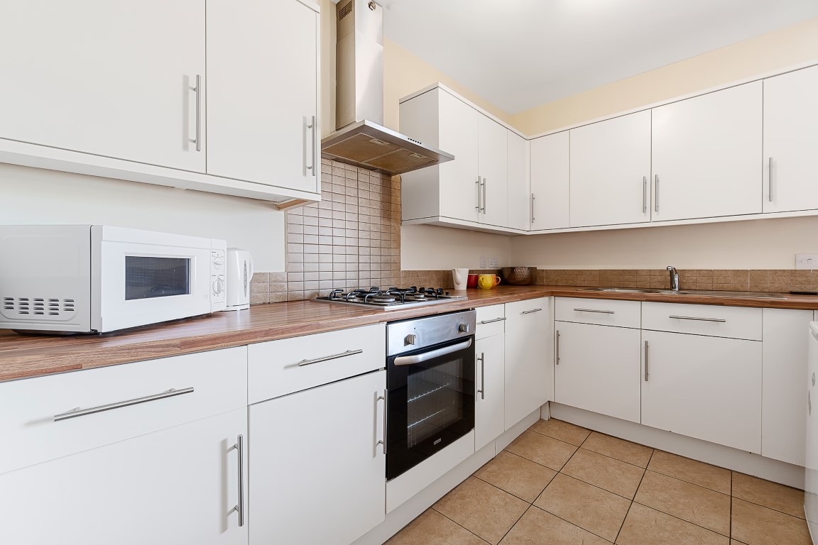 Kitchen of our 6-bedroom shared student property on Bedford Terrace, Plymouth