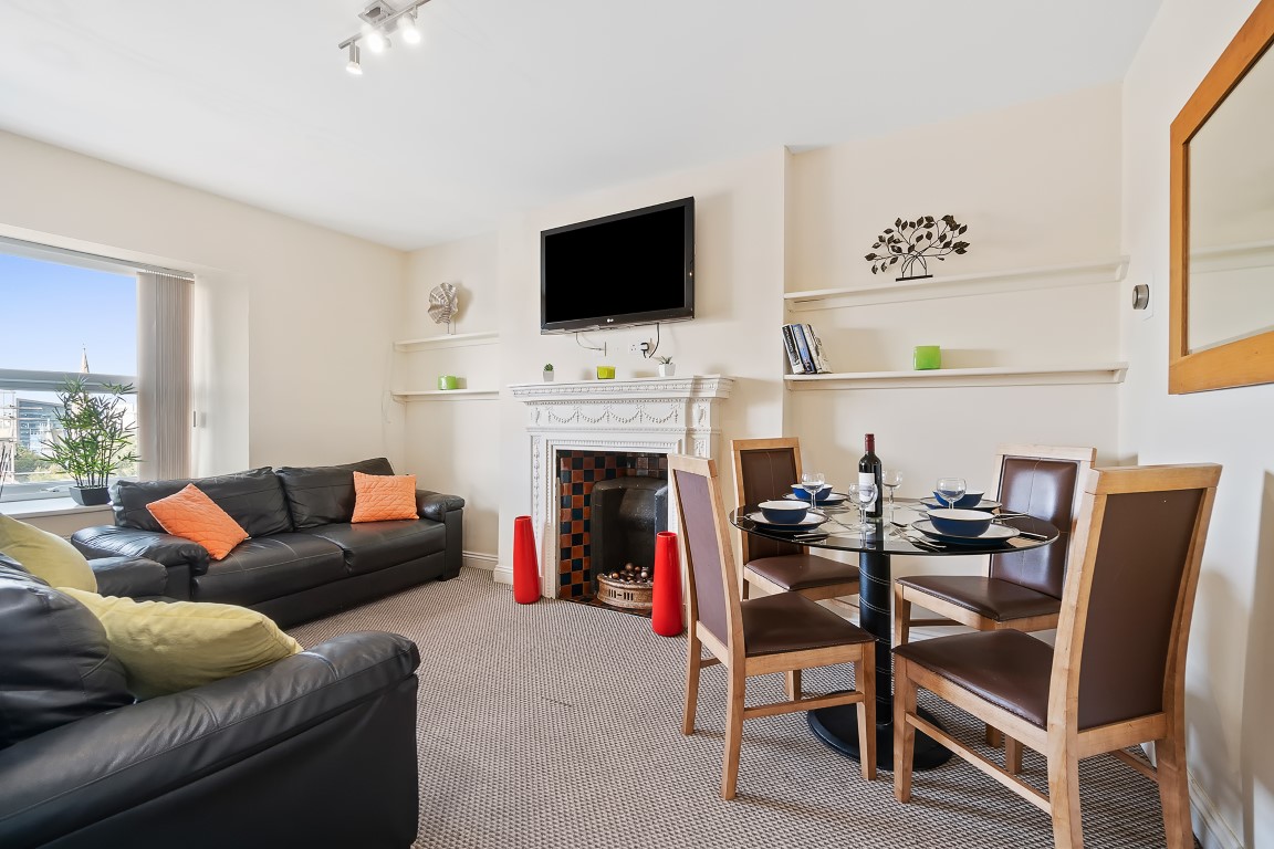 Lounge of our 6-bedroom shared student property on Bedford Terrace, Plymouth