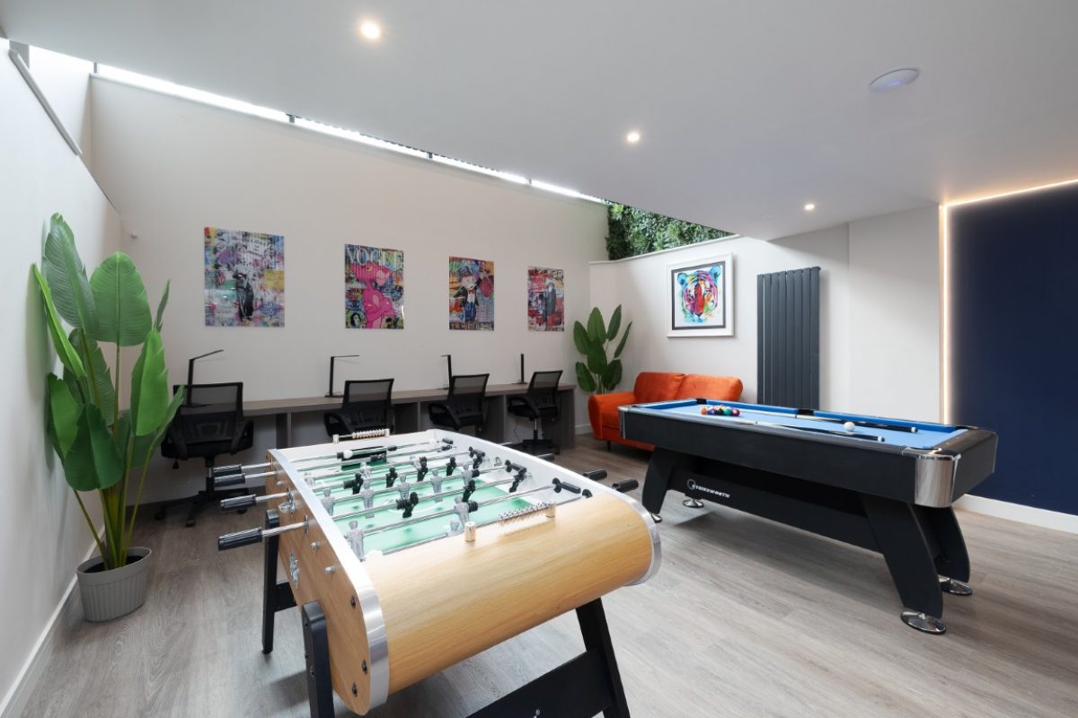 Campus View games room (2)