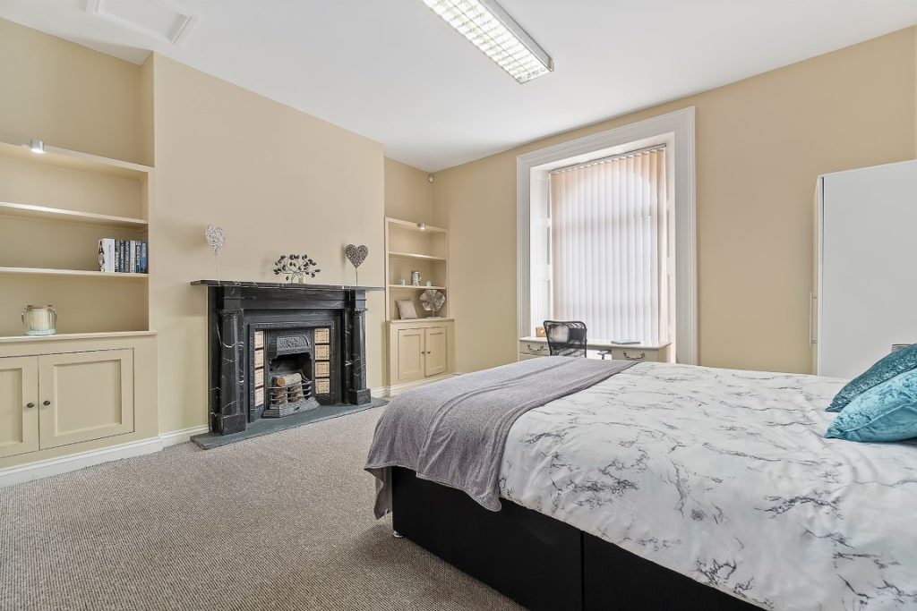 Super large bedroom in a three bedroom student flat on Bedford Terrace, North Hill, Plymouth
