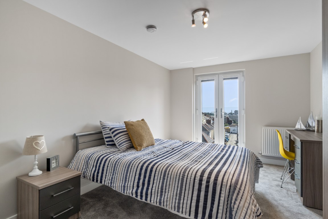Bedroom in a 6 bedroom shared student property on Bedford Terrace, Plymouth