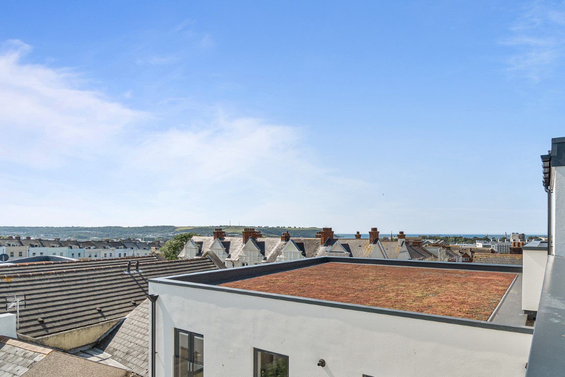View from our 6 bedroom shared student accommodation on Bedford Terrace, Plymouth