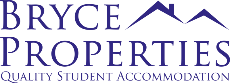 Bryce Properties blue logo on white background